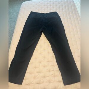 J.Crew High Rise Girlfriend Chino Pants Size 12 Black Cropped Casual Work